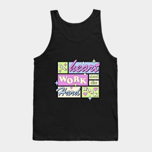 Heart work and the hard work t-shirts, bags, hats, mugs, sticker, hoodie Tank Top